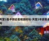 天堂2是手游还是端游好玩-天堂2手游氪金吗