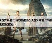 天堂2暴君三转技能搭配-天堂2暴君三转技能搭配推荐