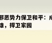 反邪恶势力保卫和平：成为英雄，捍卫家园