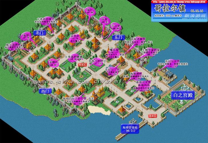 魔力宝贝6.0都有哪些新地图啊